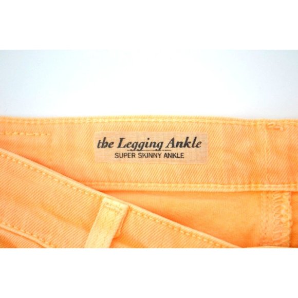 ADRIANO GOLDSCHMIED Women's The Legging Ankle‎ Super Skinny Jeans SIZE 26R Peach - Picture 10 of 10